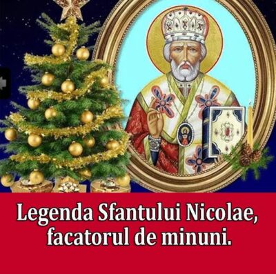 Legenda Sfantului Nicolae, facatorul de minuni